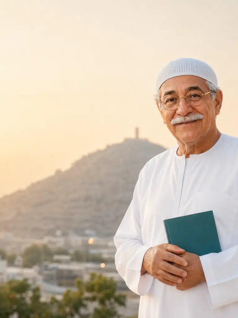 عم ونيس في رحلة الحج